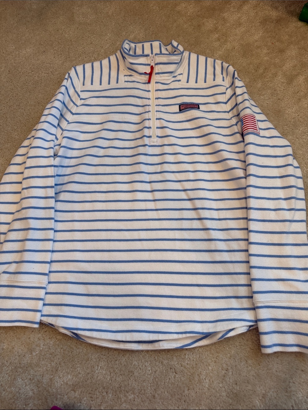 Vineyard Vines Shep Striped Sweatshirt Top size XXL